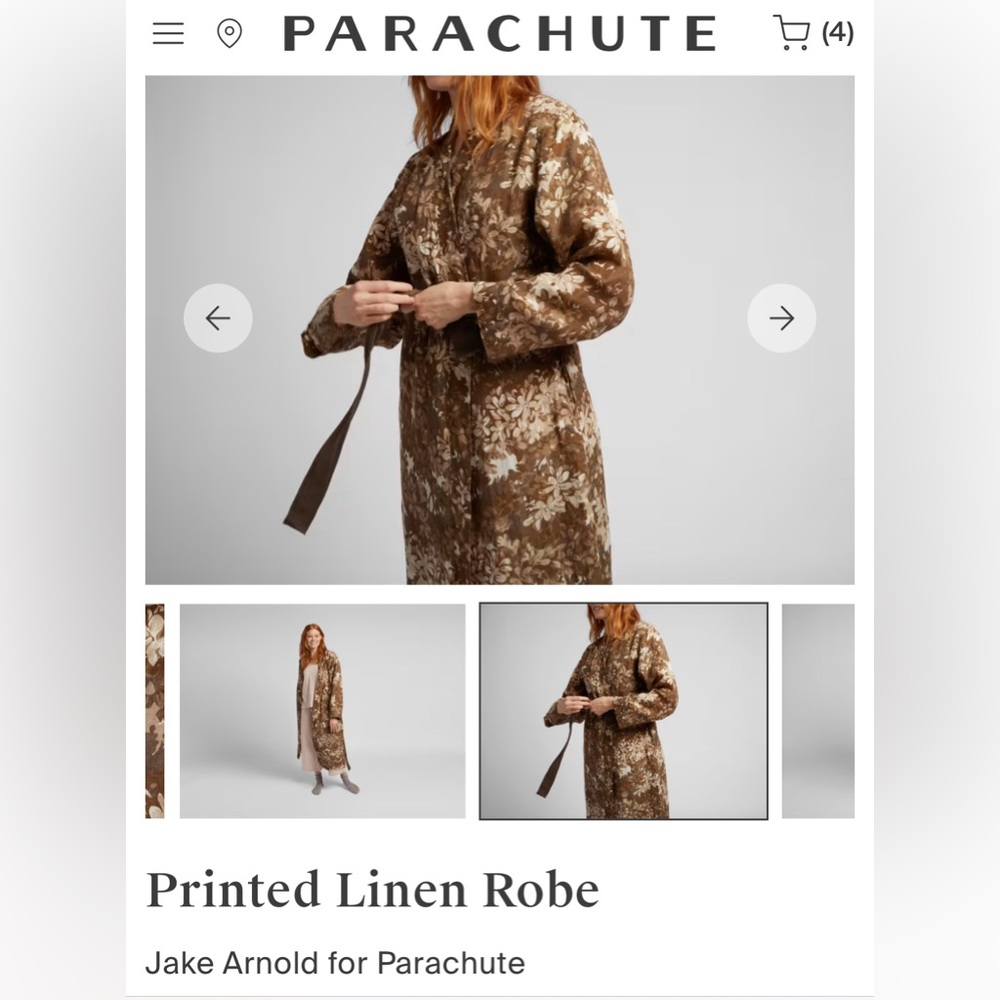 ISO - Parachute Print Robe L/XL